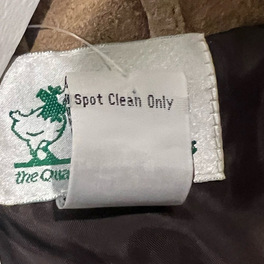 NWT Vintage Suede Quacker Factory Safari Animal Jacket Sz L - Picture 9 of 11